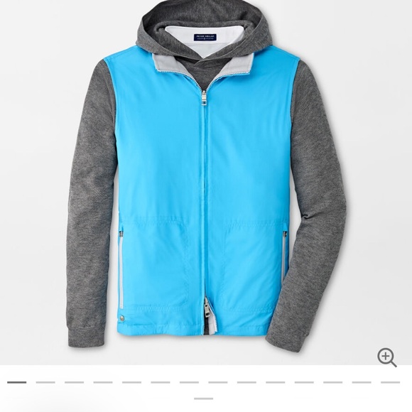 Peter Miller 
Thermal Block Reversible Gilet
Light Blue Sleeveless Vest - Picture 5 of 16